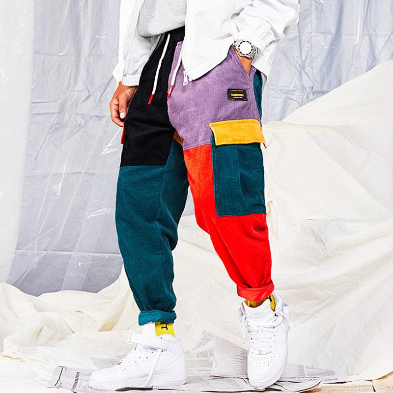2020 INS Men Corduroy Hip Pencil Pants Trousers Male Casual Fashion Loose Style Patchwork Streetwear Pants Men, Black
2020 INS Men Corduroy Hip Pencil Pants Trousers Male Casual Fashion Loose Style Patchwork Streetwear Pants Men, Black