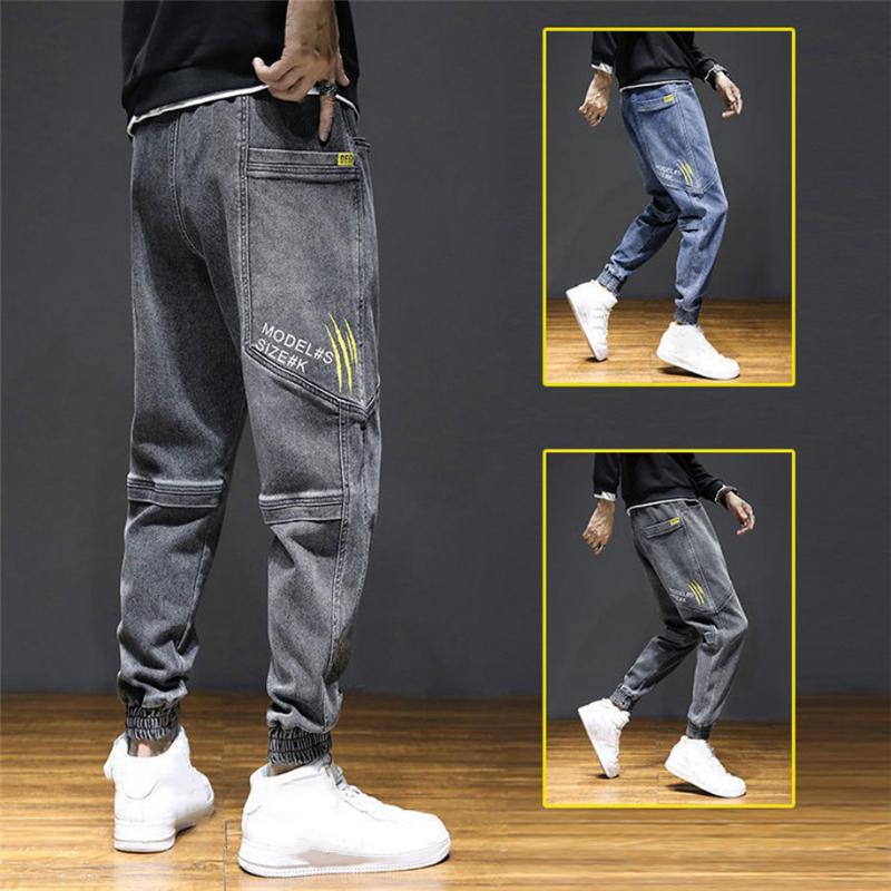 Korean Style Men Harem Jeans Casual Loose Pants Wash Blue Denim Trousers Elastic Waist Outdoor Jogging Pants Jeans Para Hombres, Men blue jeans
Korean Style Men Harem Jeans Casual Loose Pants Wash Blue Denim Trousers Elastic Waist Outdoor Jogging Pants Jeans Para Hombres, Men blue jeans