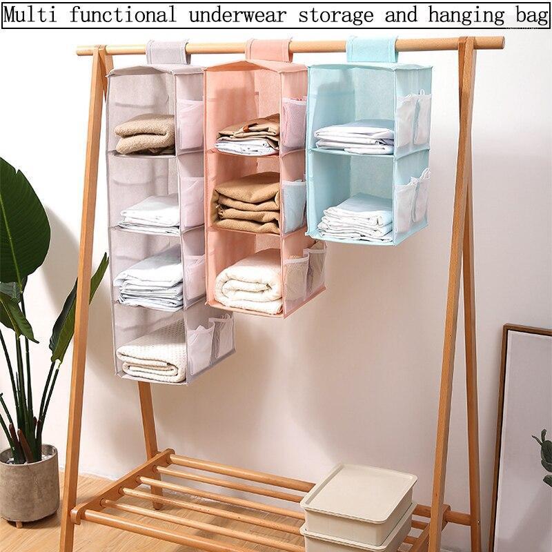 Multi Layer Wardrobe Closet Foldable Organizer Shelf Section Hanging Shelf Bra Clothes Storage Rack Holder Organiser1, Blue 2 layer
Multi Layer Wardrobe Closet Foldable Organizer Shelf Section Hanging Shelf Bra Clothes Storage Rack Holder Organiser1, Blue 2 layer