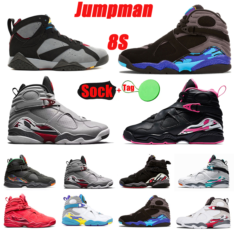 Jumpman 8 8s mens basketball shoes sneakers 3M Valentine's Day Pinksicle South Beach Three Peat PACK Beach Chrome White Multi-Color men outdoor trainers sports shoe, Pay for box
Jumpman 8 8s mens basketball shoes sneakers 3M Valentine's Day Pinksicle South Beach Three Peat PACK Beach Chrome White Multi-Color men outdoor trainers sports shoe, Pay for box