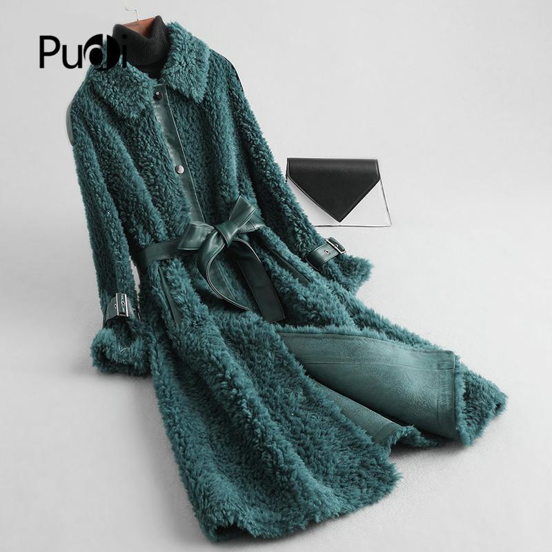 PUDI women' winter real wool fur coat girl warm jacket coats lady Long fur jackets over size parkas A19103, Green
PUDI women' winter real wool fur coat girl warm jacket coats lady Long fur jackets over size parkas A19103, Green
