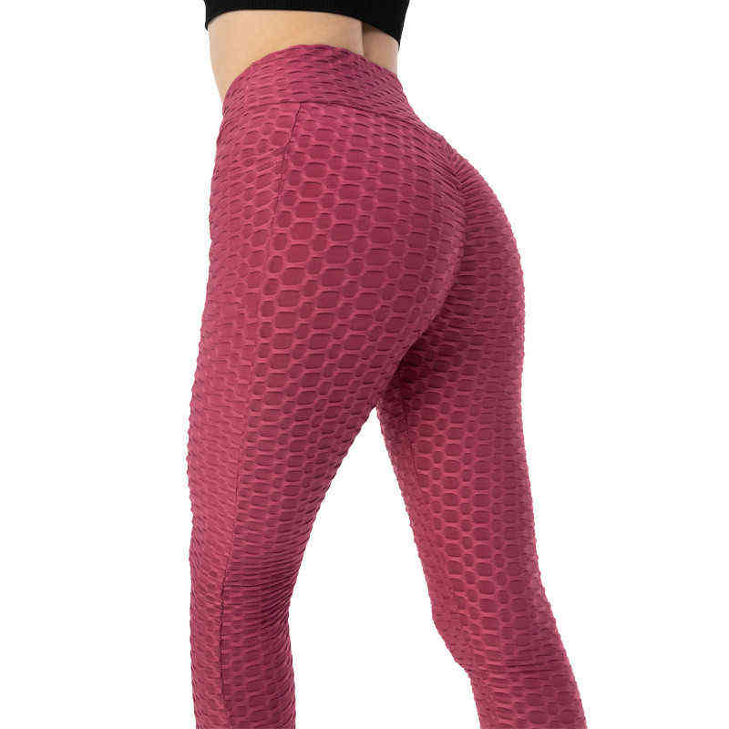 JIANWEILI push up leggings Woman High waist fitness anti cellulite legging femme Side pockets Gym Stretch pants Breathable 211215