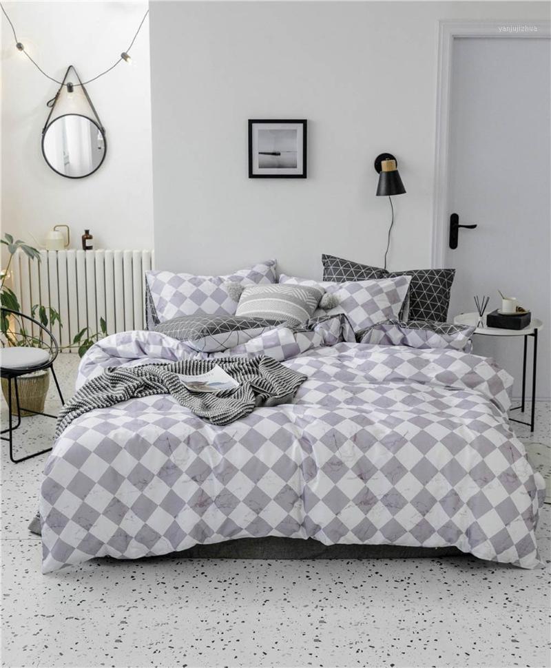Papa&Mima Grey Marble Plaids Nordic Soft Cotton Bedding Set Hotel Bedlinens Fitted Sheet Queen King Size Duvet Cover Set1, 20205206
Papa&Mima Grey Marble Plaids Nordic Soft Cotton Bedding Set Hotel Bedlinens Fitted Sheet Queen King Size Duvet Cover Set1, 20205206