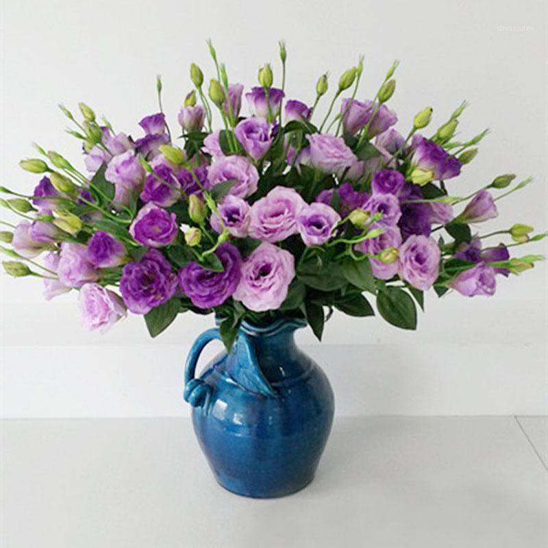 Silk Flowers 3 Head Eustoma Artificial Plants 65cm Home Decoration Artificial Flowers DIY Wedding Centerpieces1, White
Silk Flowers 3 Head Eustoma Artificial Plants 65cm Home Decoration Artificial Flowers DIY Wedding Centerpieces1, White