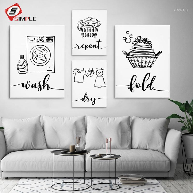 Wash Dry Fold Repeat Laundry Sign Black White Wall Art Print Canvas Painting Nordic Poster And Print Wall Pictures Utility Room1
Wash Dry Fold Repeat Laundry Sign Black White Wall Art Print Canvas Painting Nordic Poster And Print Wall Pictures Utility Room1