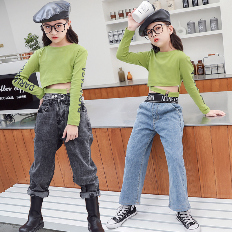 Children Clothing 2020 Autumn Winter Teens Girls Clothes Top+Pants 2pcs Outfit Kids Suit For Girls Clothing Sets 6 8 10 12 YearsX1019