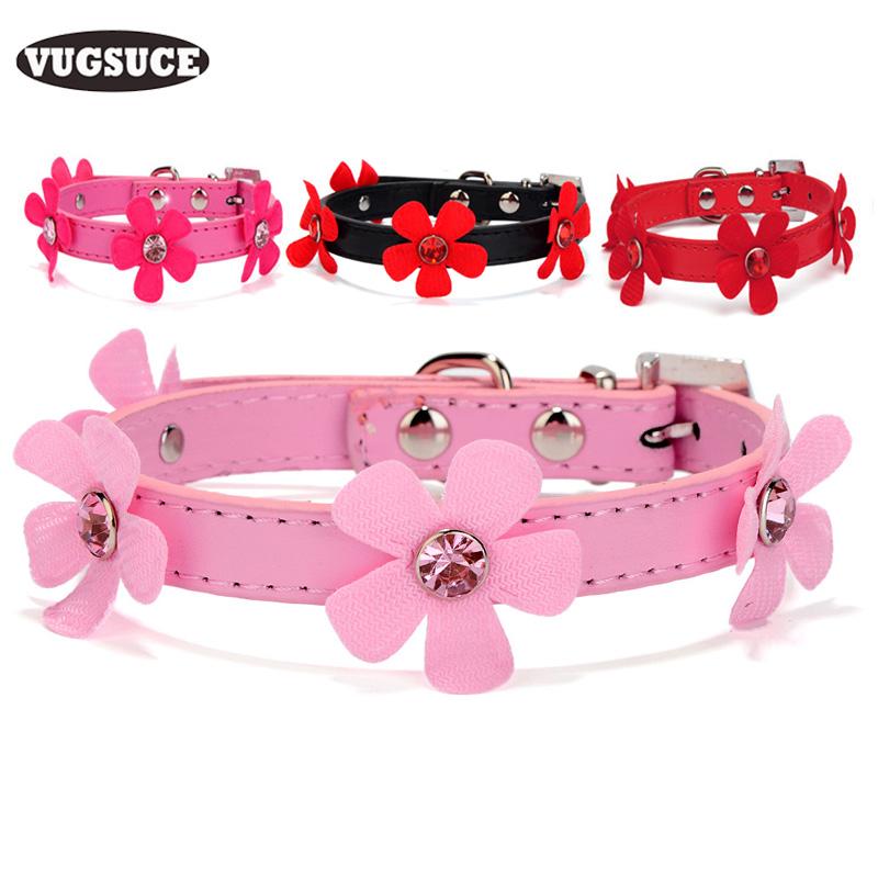 VUGSUCE Ctue Flowers Pet Dog Collar PU Leather for Small Large Dogs Cat Adjustable Puppy Dog Necklace for Chihuahua Pet Supplies
VUGSUCE Ctue Flowers Pet Dog Collar PU Leather for Small Large Dogs Cat Adjustable Puppy Dog Necklace for Chihuahua Pet Supplies