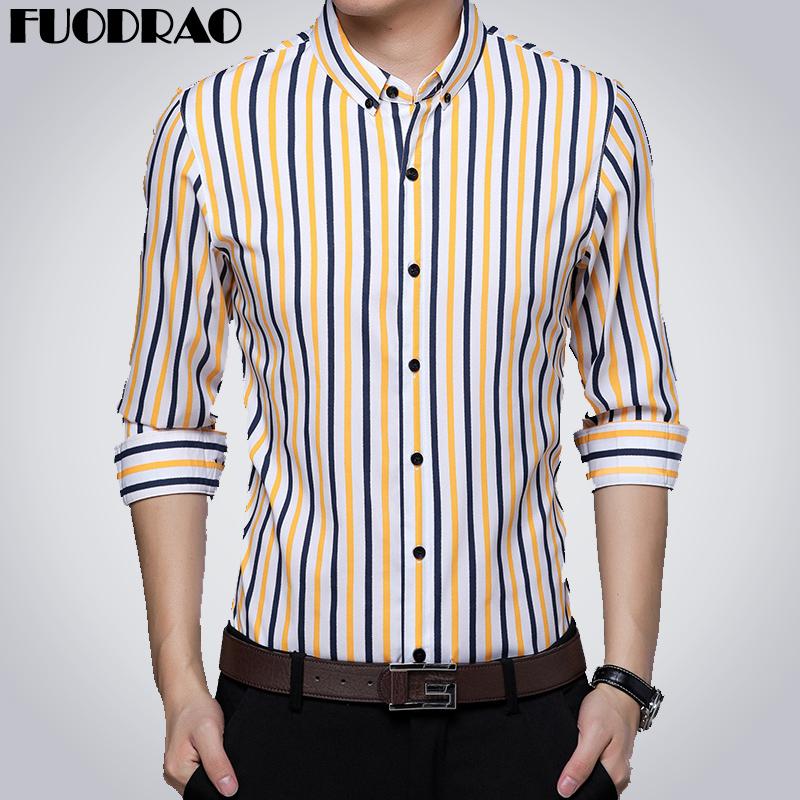 New Casual Shirt Men Summer Hawaiian Shirt Long Sleeve Camisa Masculina Slim Fit Striped Chemise Homme E006, Yellow blue
New Casual Shirt Men Summer Hawaiian Shirt Long Sleeve Camisa Masculina Slim Fit Striped Chemise Homme E006, Yellow blue