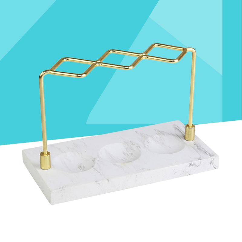 Marble Desktop Storage Rack 3 Compartments Multifunction Cosmetics Makeup Brushes Organizer Toothbrush Holder
Marble Desktop Storage Rack 3 Compartments Multifunction Cosmetics Makeup Brushes Organizer Toothbrush Holder