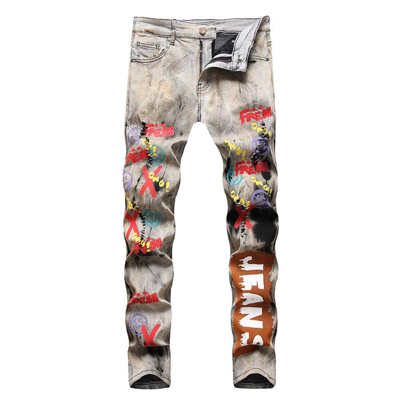 KIOVNO Fashion Men's High Street Ripped Jeans Hip Hop Slim Denim Trousers For Male Stretch, Grey
KIOVNO Fashion Men's High Street Ripped Jeans Hip Hop Slim Denim Trousers For Male Stretch, Grey