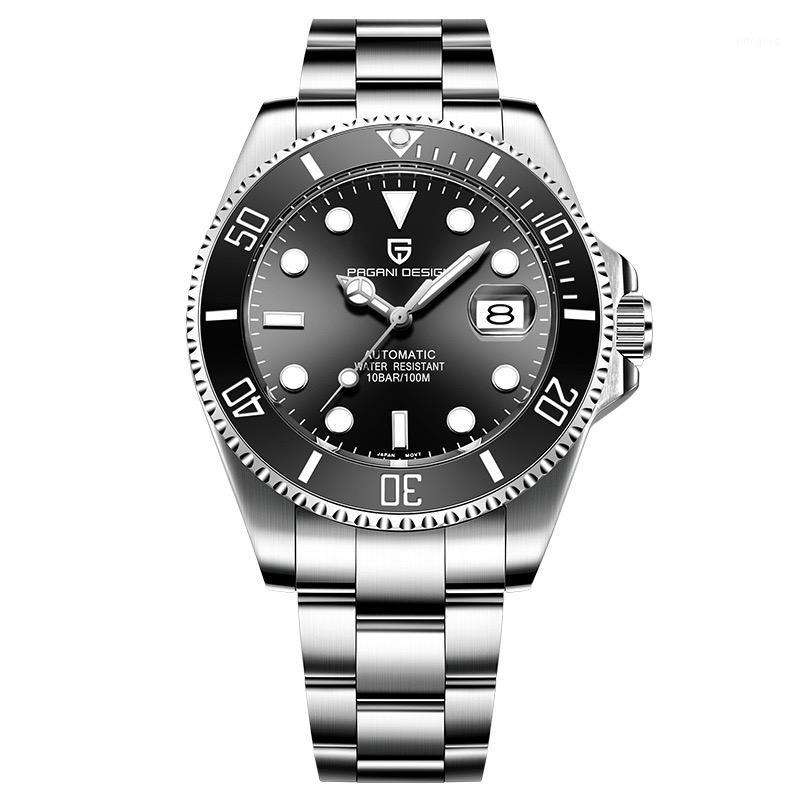 Wristwatches Bogani Green Water Ghost Mechanical Watch Men's Fashion Waterproof Fine Steel Calendar 16391, Gold
Wristwatches Bogani Green Water Ghost Mechanical Watch Men's Fashion Waterproof Fine Steel Calendar 16391, Gold