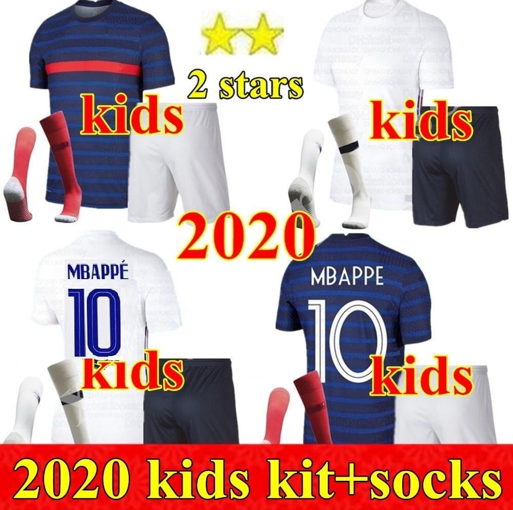 New 2020 France Boys Chandal Maillot de Foot francia enfant kids kit 2 stars GRIEZMANN KANTE MBAPPE POGBA football French Soccer Jerseys, Home+socks
New 2020 France Boys Chandal Maillot de Foot francia enfant kids kit 2 stars GRIEZMANN KANTE MBAPPE POGBA football French Soccer Jerseys, Home+socks