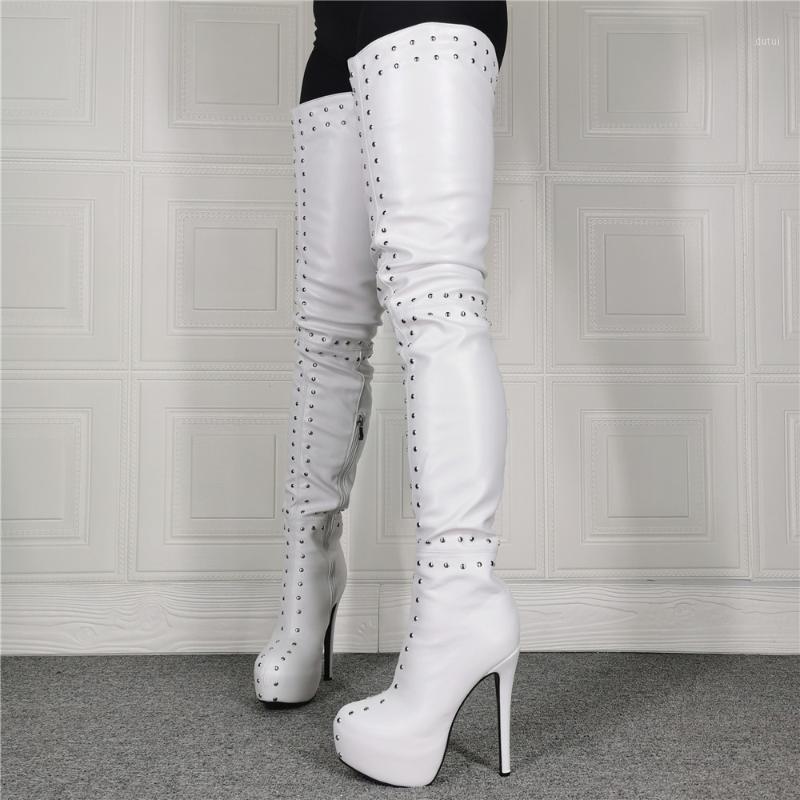 Plus Size 34-47 Platform Women's Leather Over The knee Boots Woman High Heels Long Botas Mujer 2021 Winter Pumps Ladies Shoes1, As picture
Plus Size 34-47 Platform Women's Leather Over The knee Boots Woman High Heels Long Botas Mujer 2021 Winter Pumps Ladies Shoes1, As picture