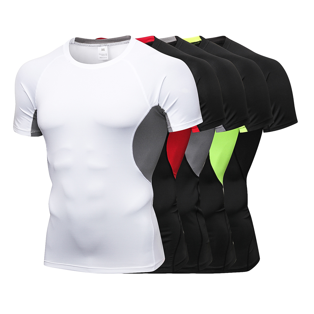 Running Shirts Men Gym Clothing Fitness Tights Sports T Shirt Bodybuilding Rashgard Male Tops Sportswear Skinny ropa deportiva, Red
Running Shirts Men Gym Clothing Fitness Tights Sports T Shirt Bodybuilding Rashgard Male Tops Sportswear Skinny ropa deportiva, Red