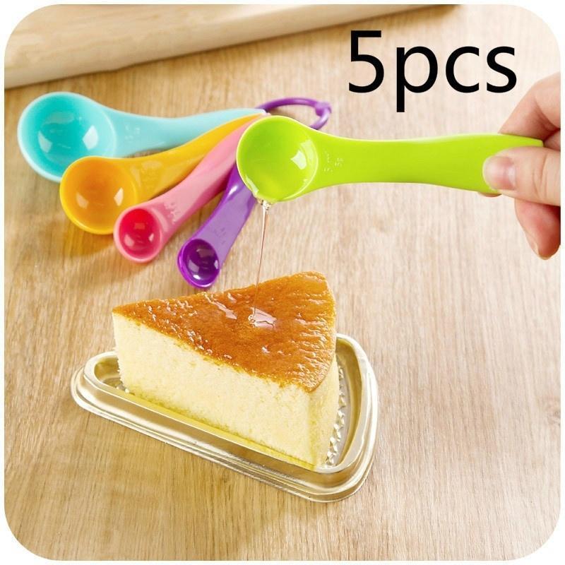 Kitchen Helper 5 pieces Measuring Spoon Set Spoons Coffee Measurement Cups Colorful Baking Sugar Salt Utensil DIY Tool New1
Kitchen Helper 5 pieces Measuring Spoon Set Spoons Coffee Measurement Cups Colorful Baking Sugar Salt Utensil DIY Tool New1