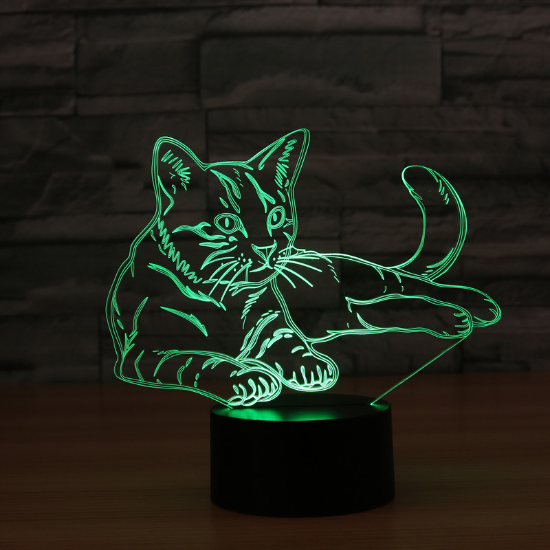 2021 New Lovely Cat Night Light Animal Remote Touch Switch 7 Color Led Usb 3d Illusion Lamp for Home Decor As Kids Toy Gift Sp5w
2021 New Lovely Cat Night Light Animal Remote Touch Switch 7 Color Led Usb 3d Illusion Lamp for Home Decor As Kids Toy Gift Sp5w