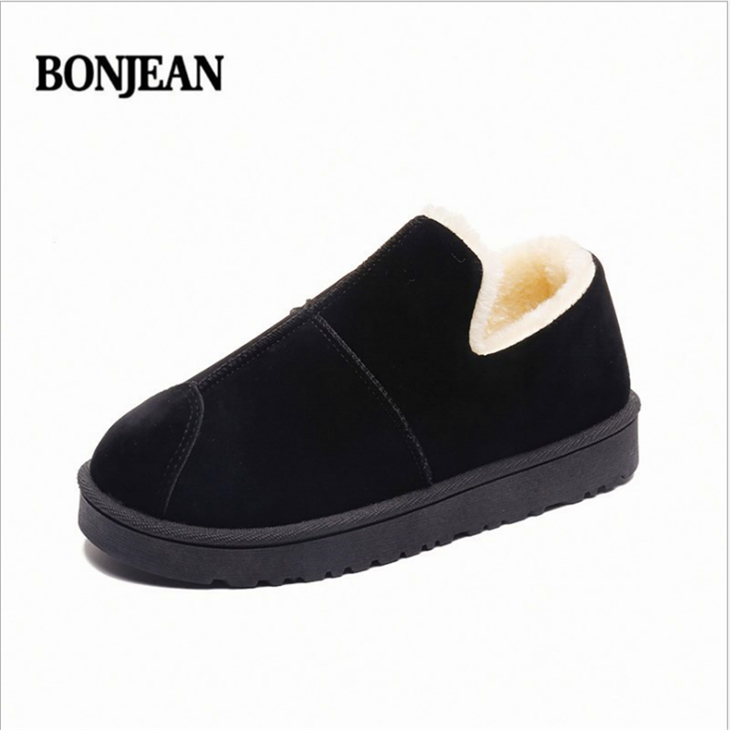 BONJEAN Snow boots for women Large size Suede Soft Rubber Chunky Boots female Winter Fashion Waterproof shoes women Antiskid, Black
BONJEAN Snow boots for women Large size Suede Soft Rubber Chunky Boots female Winter Fashion Waterproof shoes women Antiskid, Black