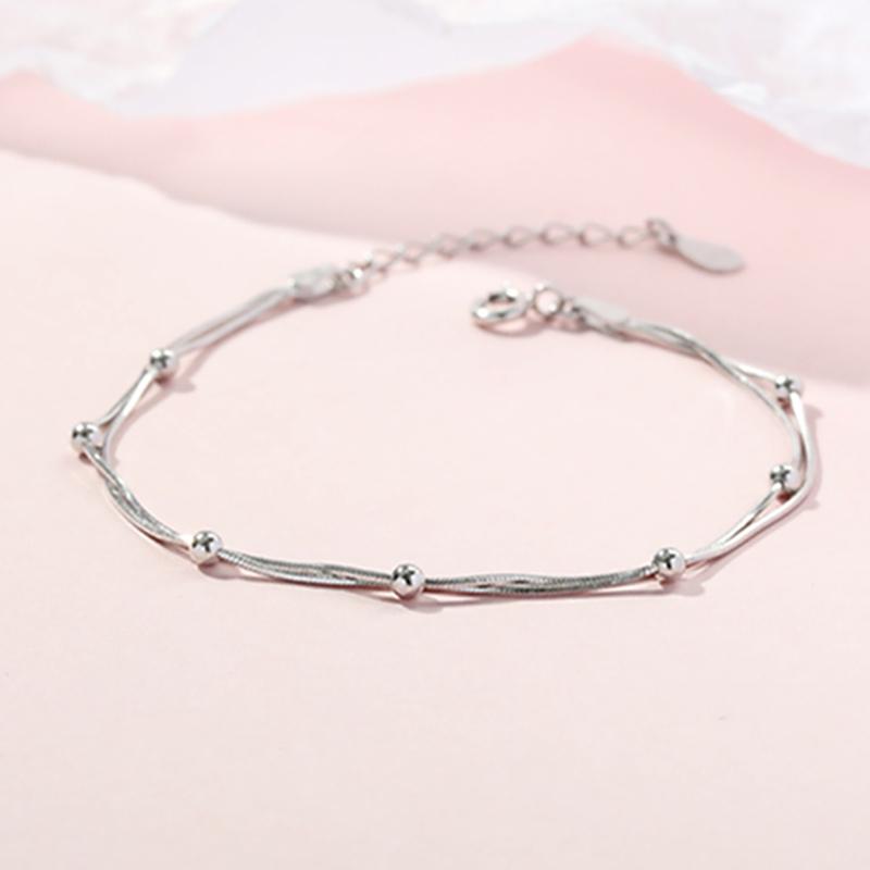 Multilayer Bead Bracelet For Women Thin Bracelets Ladies Fashion Snake Bone Chain Adjustment Bracelet Jewelry Gift Accessories
Multilayer Bead Bracelet For Women Thin Bracelets Ladies Fashion Snake Bone Chain Adjustment Bracelet Jewelry Gift Accessories