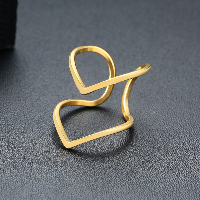 New Rings for Women Birthday Party Gifts Jewelry Gold Color Stainless Steel Female Lady Daily Jewelry
New Rings for Women Birthday Party Gifts Jewelry Gold Color Stainless Steel Female Lady Daily Jewelry