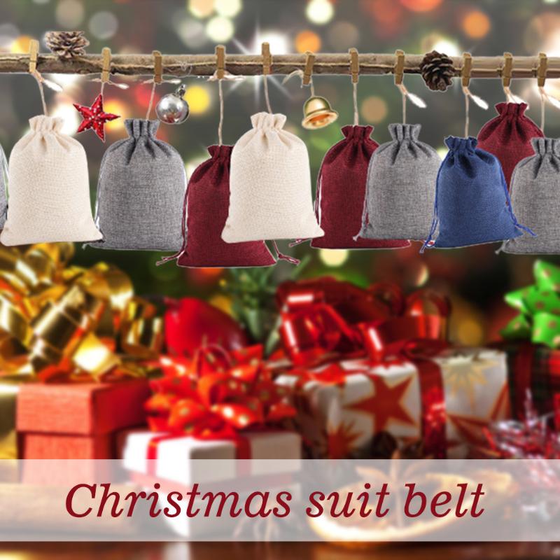 Christmas Decorations 24PCS Candy Bag 1-24 Advent Calendar Bundle Cotton Linen Gift Arty Favors Packaging
Christmas Decorations 24PCS Candy Bag 1-24 Advent Calendar Bundle Cotton Linen Gift Arty Favors Packaging