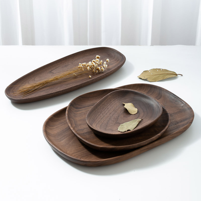 2021 New Irregular Oval Black Walnut Wooden Food Fruit Candy Sushi Saucer Tea Tray Dessert Dinner Plate Storage Tableware Set 788o
2021 New Irregular Oval Black Walnut Wooden Food Fruit Candy Sushi Saucer Tea Tray Dessert Dinner Plate Storage Tableware Set 788o