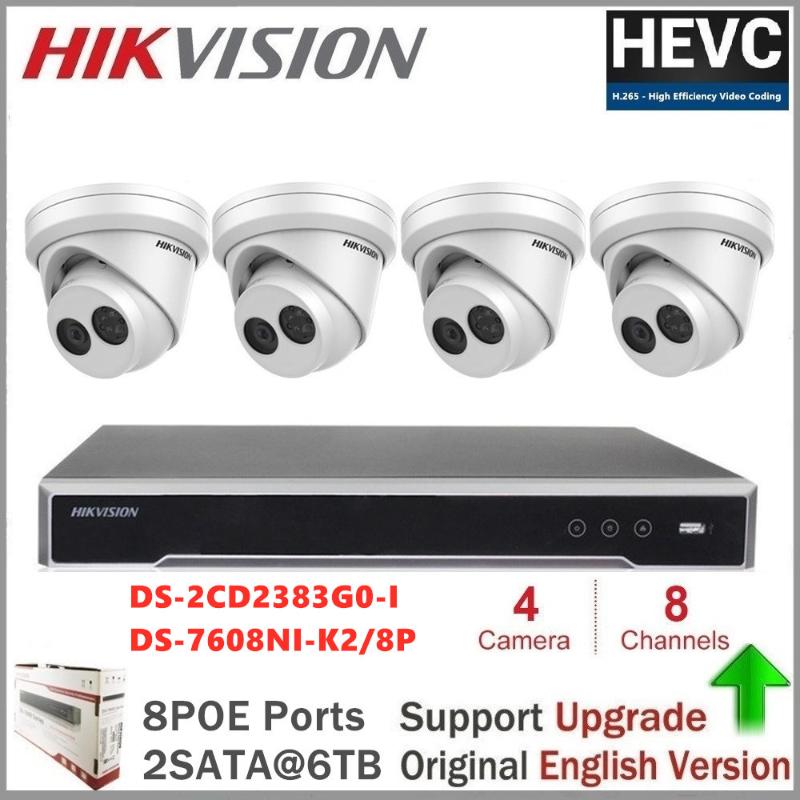Hikvision CCTV Camera Kits Video Surveillance System POE Camera Outdoor DS-2CD2383G0-I 8MP IR 30m Turret IP H.265
Hikvision CCTV Camera Kits Video Surveillance System POE Camera Outdoor DS-2CD2383G0-I 8MP IR 30m Turret IP H.265