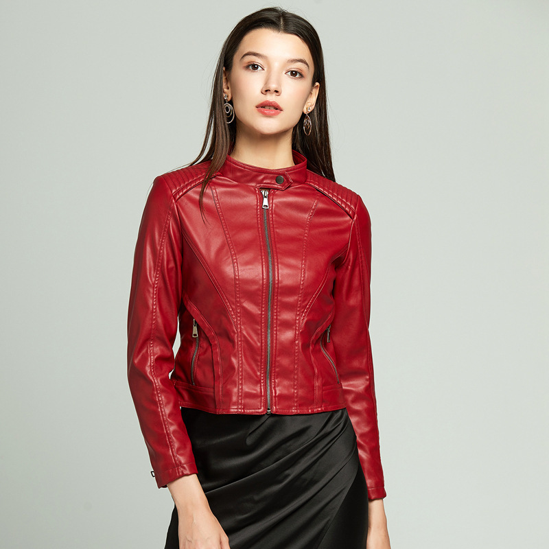 2021 New Large Size Spring and Autumn Plutonium Women's Leather Cross-border Hot Jacket Wear 71NG, Black
2021 New Large Size Spring and Autumn Plutonium Women's Leather Cross-border Hot Jacket Wear 71NG, Black