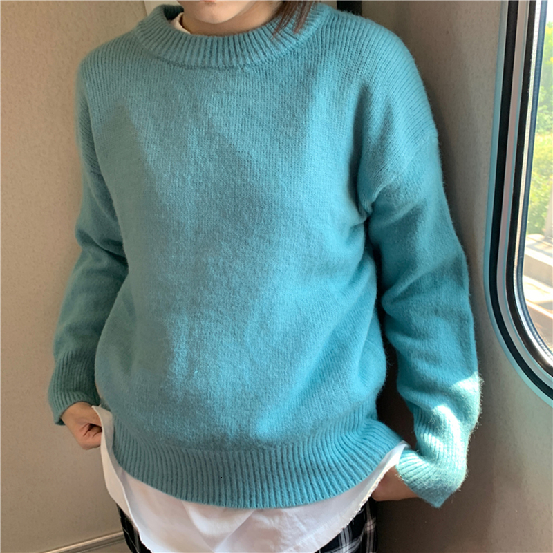 2021 New Candy O-neck Jumper Women Slim Sweater Spring Autumn Winter Soft Stretch Knit Pullover Knitwear 2tfi, White
2021 New Candy O-neck Jumper Women Slim Sweater Spring Autumn Winter Soft Stretch Knit Pullover Knitwear 2tfi, White