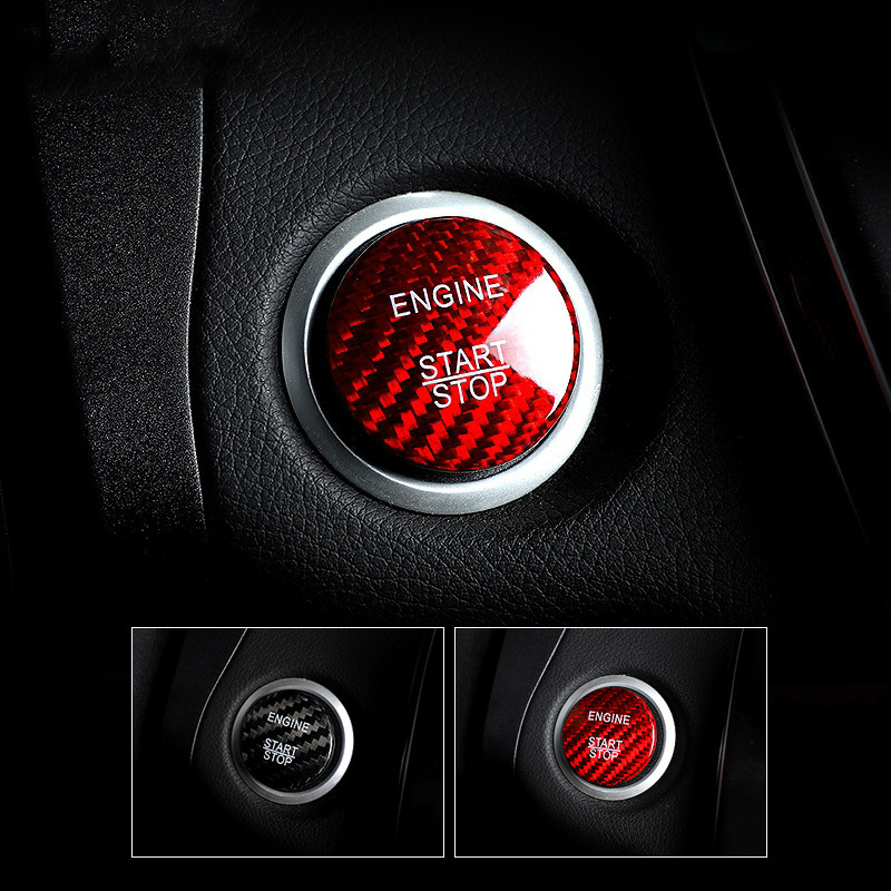 Carbon Fiber Car Engine Start Stop Button Cover Stickers for Mercedes A B C Class W205 GLC X253 AMG ML GLC Accessories, Black
Carbon Fiber Car Engine Start Stop Button Cover Stickers for Mercedes A B C Class W205 GLC X253 AMG ML GLC Accessories, Black
