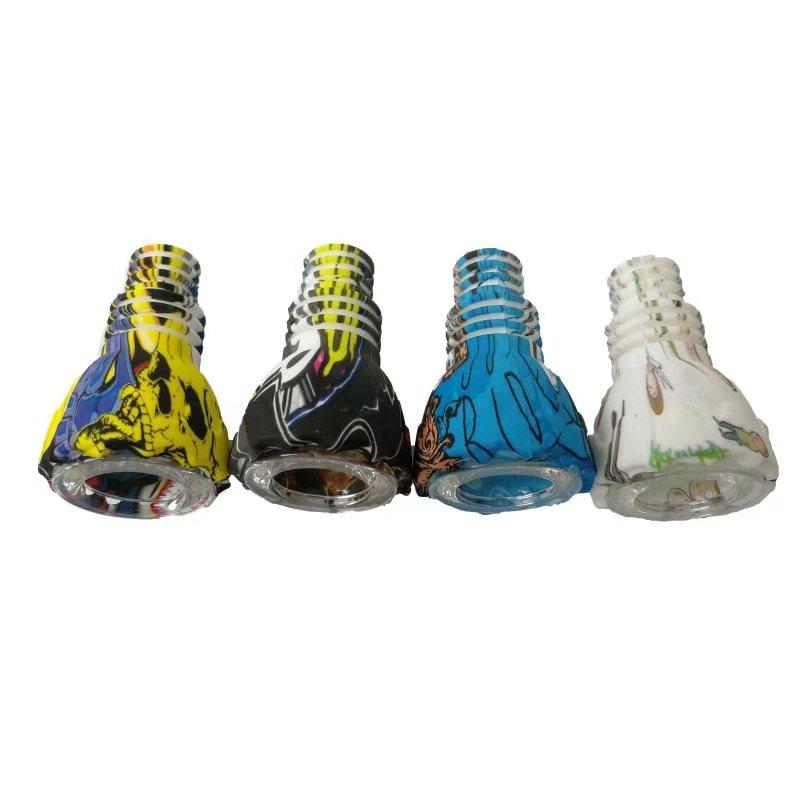 Smoking accessroies Printing Silicone slide bowls Pieces Dry Tobacco bowl for Bongs Water Pipes Oil Rig
Smoking accessroies Printing Silicone slide bowls Pieces Dry Tobacco bowl for Bongs Water Pipes Oil Rig