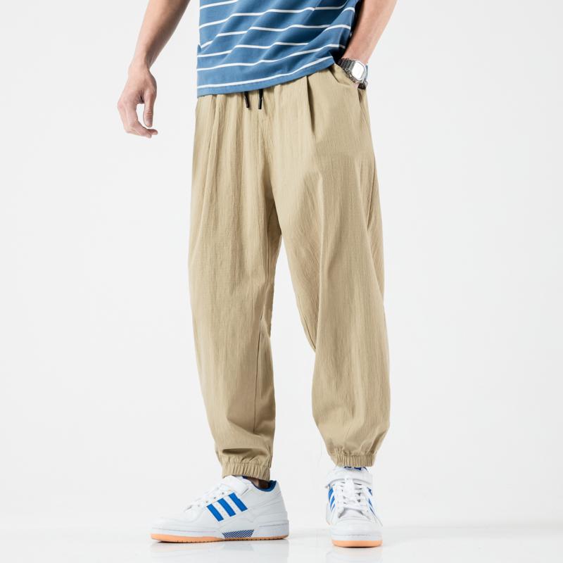 Men's Loose Harem Pants Ankle Length Cotton Summer Light Multicolor Jogging Pants Beam Feet 2020 New Pocket Sweatpants Male 5XL, White
Men's Loose Harem Pants Ankle Length Cotton Summer Light Multicolor Jogging Pants Beam Feet 2020 New Pocket Sweatpants Male 5XL, White