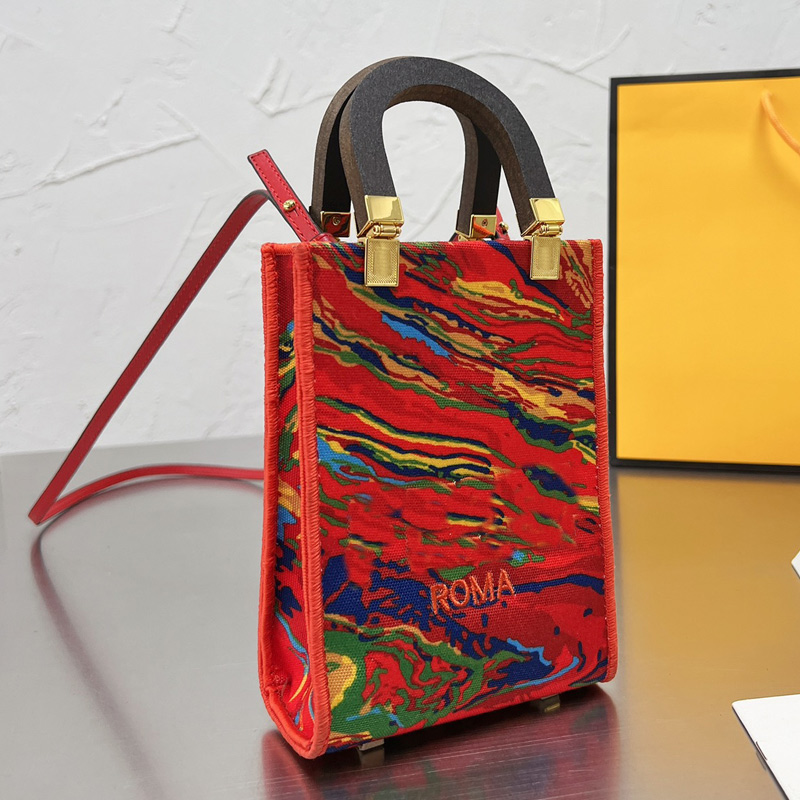 Mini Shopper Bag Women Handbag Purse Lady Totes Crossbody Shoulder Bags Colored Printed Jacquard Fabric Stiff Leather Handle Adjustable Removable Strap, Just box
Mini Shopper Bag Women Handbag Purse Lady Totes Crossbody Shoulder Bags Colored Printed Jacquard Fabric Stiff Leather Handle Adjustable Removable Strap, Just box