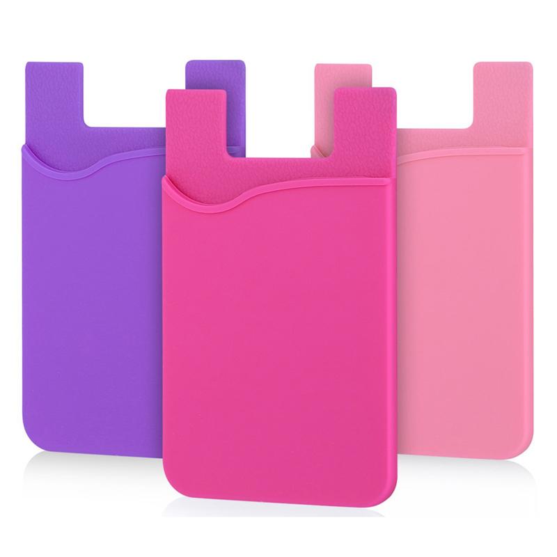 Adhesive Card Holder Silicone Card Pouch Adhesive Cellphone Pocket Mini Wallet Sticker Solid Color Custom Logo DBC VT0202
Adhesive Card Holder Silicone Card Pouch Adhesive Cellphone Pocket Mini Wallet Sticker Solid Color Custom Logo DBC VT0202