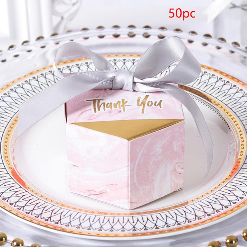 50pcs/set Party Supplies Portable Storage Gift Bag Baby Shower Wedding Favors Double Sided Candy Box Cardboard Marbling Style
50pcs/set Party Supplies Portable Storage Gift Bag Baby Shower Wedding Favors Double Sided Candy Box Cardboard Marbling Style