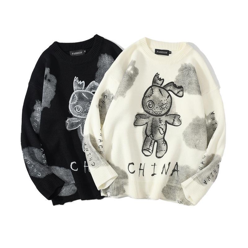 Hip Hop Sweater Pullover 2020 Men Graffiti Streetwear Painting Embroidery Knitted Sweater Retro Vintage Autumn Sweaters Cotton, Khaki
Hip Hop Sweater Pullover 2020 Men Graffiti Streetwear Painting Embroidery Knitted Sweater Retro Vintage Autumn Sweaters Cotton, Khaki