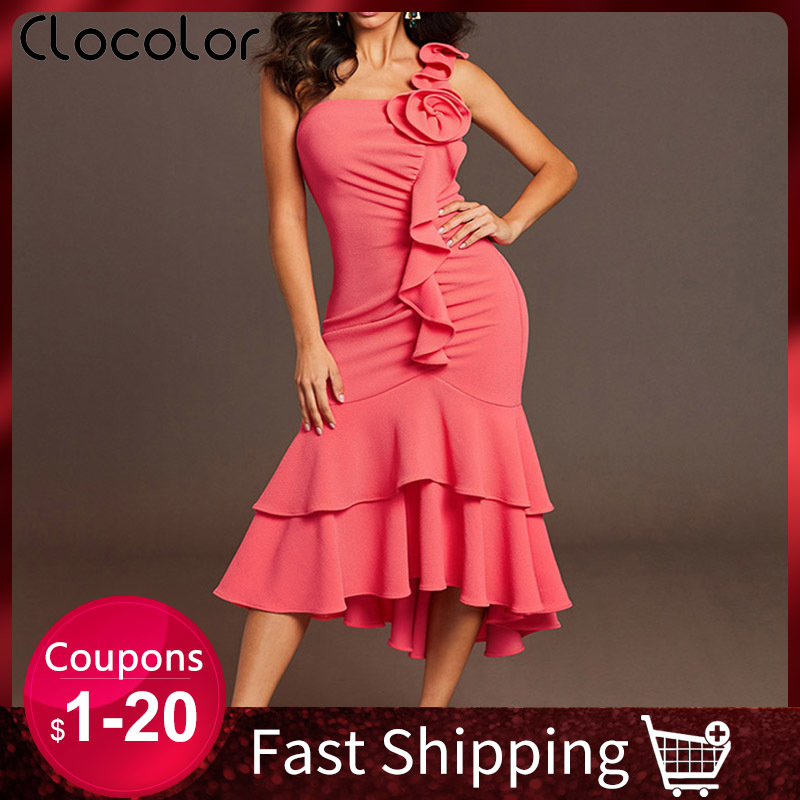 2021 a Sexy Shoulder Dressed As Girly Summer Party Girl with No Back Elegant Pink Ruffle Midi Dress African Fashion 4mrt
2021 a Sexy Shoulder Dressed As Girly Summer Party Girl with No Back Elegant Pink Ruffle Midi Dress African Fashion 4mrt