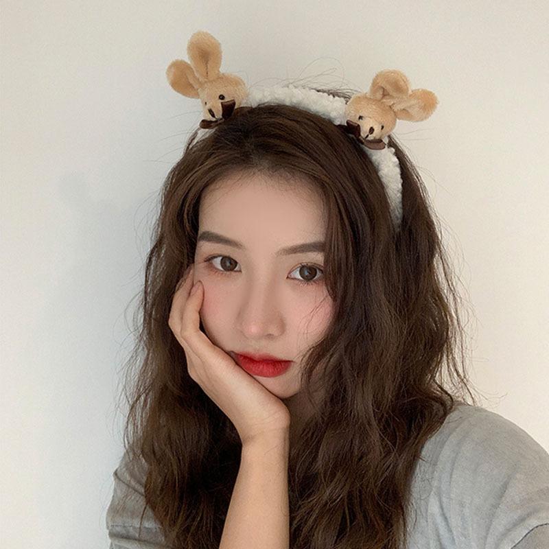 Lovely Plush Bear Hair Hoop Hairband Knitting Wool Bear Rabb Cute Girls Hair Band Women Headwear Hoop Accessory
Lovely Plush Bear Hair Hoop Hairband Knitting Wool Bear Rabb Cute Girls Hair Band Women Headwear Hoop Accessory