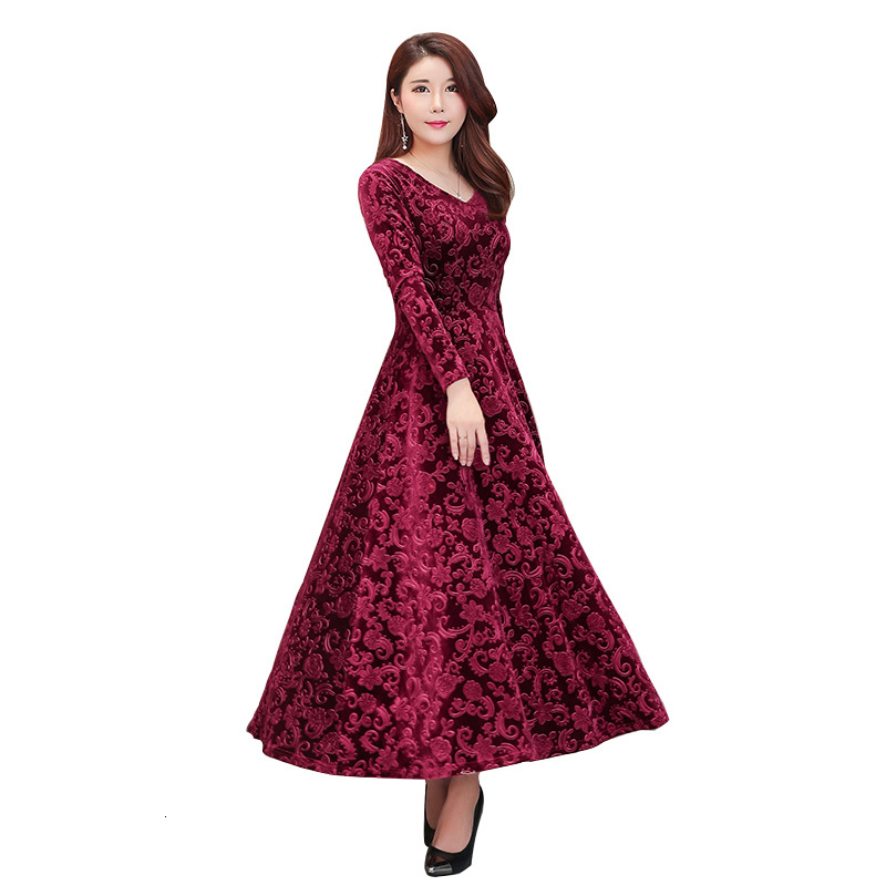 2021 New High Quality Veet Jacquard Fabric Autumn Winter Women Robe Femme Long Sleeve Party Casual Elegant Maxi 0gda, Black
2021 New High Quality Veet Jacquard Fabric Autumn Winter Women Robe Femme Long Sleeve Party Casual Elegant Maxi 0gda, Black