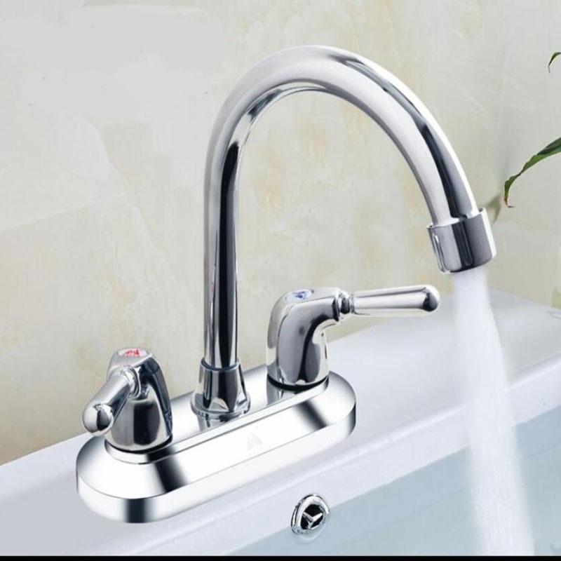 Double Handle Bathroom Basin Faucet Silver Wall Mounted Baking Solid Brass Specail Sink Mixer Tap Hot & Cold Water Basin Faucet
Double Handle Bathroom Basin Faucet Silver Wall Mounted Baking Solid Brass Specail Sink Mixer Tap Hot & Cold Water Basin Faucet