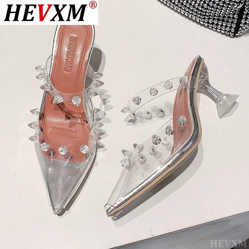 2021 New PVC Transparent Crystal Women Slippers Summer Pointed Toe High Heels Sexy Slides Ladies Party Sandals Pumps Shoes, Beige
2021 New PVC Transparent Crystal Women Slippers Summer Pointed Toe High Heels Sexy Slides Ladies Party Sandals Pumps Shoes, Beige