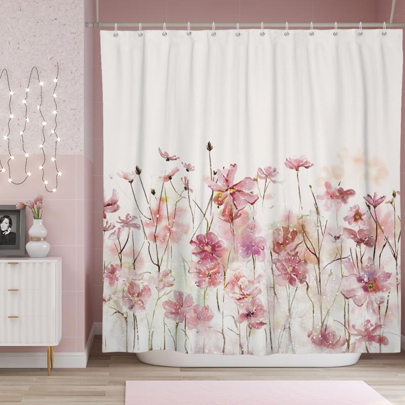 Designer Shower Curtain Fabric Waterproof Bathroom Curtains Set with Hooks Ring White Pink Gold Orange Bath Curtain Home Decor
Designer Shower Curtain Fabric Waterproof Bathroom Curtains Set with Hooks Ring White Pink Gold Orange Bath Curtain Home Decor