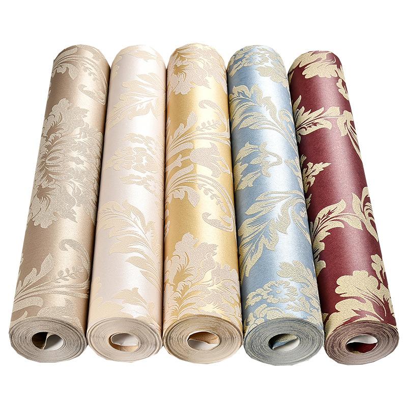 European Wallpaper 3D Non-woven Wallpaper Living Room Bedroom TV Background Modern Minimalist Embossed, Burgundy
European Wallpaper 3D Non-woven Wallpaper Living Room Bedroom TV Background Modern Minimalist Embossed, Burgundy