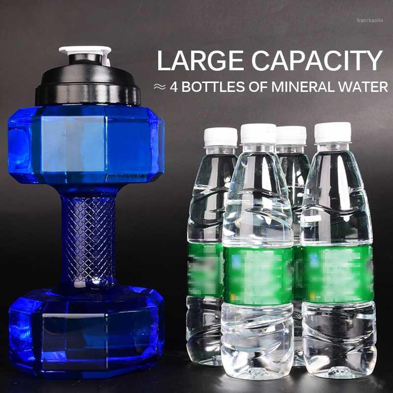 2020 New Creative Fitness Water Bottle 2600ML Dumbbell Shaped Sealed Leak Proof Kettle Sport Outdoor Portable Bottle BPA-free1, Blue
2020 New Creative Fitness Water Bottle 2600ML Dumbbell Shaped Sealed Leak Proof Kettle Sport Outdoor Portable Bottle BPA-free1, Blue
