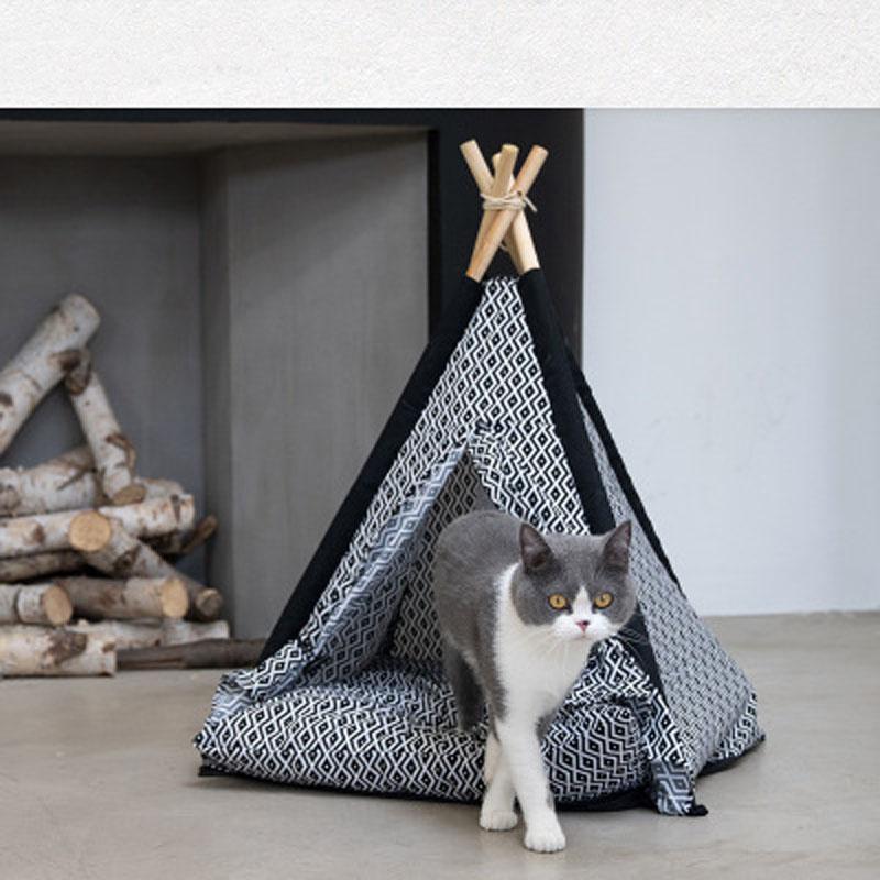 Portable Pet Tent Dog House kitten House Washable Puppy Cat Indoor Outdoor Kennels Portable Cave with Mat cat bed
Portable Pet Tent Dog House kitten House Washable Puppy Cat Indoor Outdoor Kennels Portable Cave with Mat cat bed