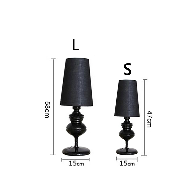 Modern Bedroom & Living Room Lamps Stylish Spanish Guard Table lamps Light Fixture for Relaxed Atmosphere
