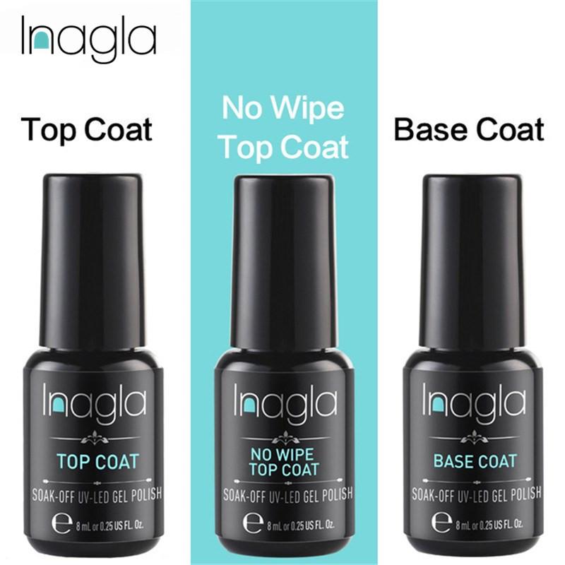 Inagla UV Gel Nail Polish Top coat Base coat Matte Top Varnishes Nail Gel Primer Soak off UV Polish Art Manicure, Wipe top coat
Inagla UV Gel Nail Polish Top coat Base coat Matte Top Varnishes Nail Gel Primer Soak off UV Polish Art Manicure, Wipe top coat