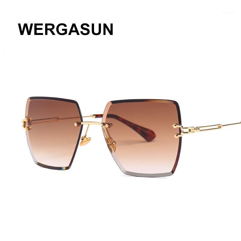 Sunglasses WERGASUN Square Rimless Women Summer Red Glasses Fashion For Men UV400 Zonnebril1
Sunglasses WERGASUN Square Rimless Women Summer Red Glasses Fashion For Men UV400 Zonnebril1