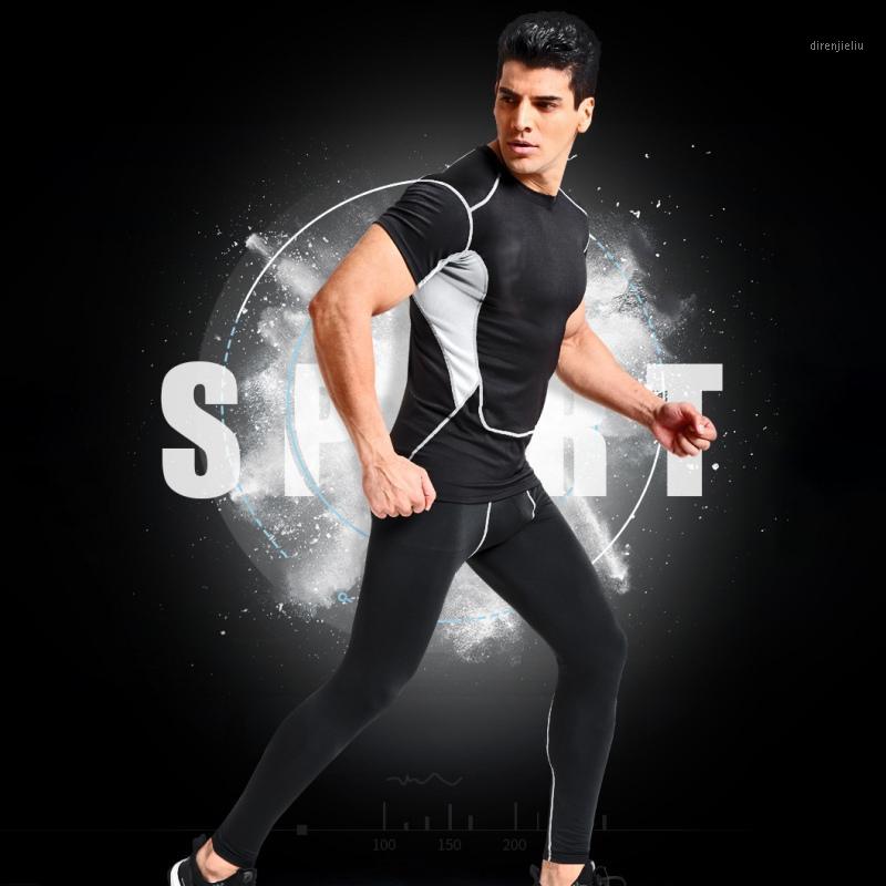Elastic Men T-shirt Short Sleeve Polyester Spandex Breathable Tights Tops Sportswear Fitness Apparel Running Hiking Equipment1, Red
Elastic Men T-shirt Short Sleeve Polyester Spandex Breathable Tights Tops Sportswear Fitness Apparel Running Hiking Equipment1, Red