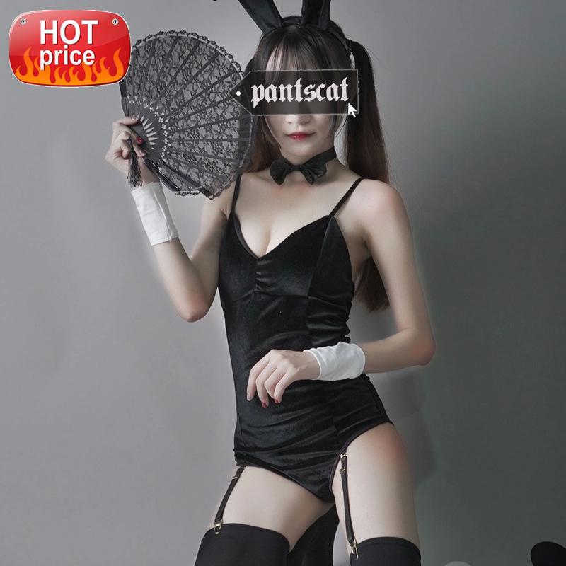 Sexy Retro Velvet Bunny Anime Cosplay Costumes Rabbit Girl Jumpsuit Party Fancy Dress Sexy Nightclub Clubwear Uniform Pajamas #4e61, Black;white
Sexy Retro Velvet Bunny Anime Cosplay Costumes Rabbit Girl Jumpsuit Party Fancy Dress Sexy Nightclub Clubwear Uniform Pajamas #4e61, Black;white