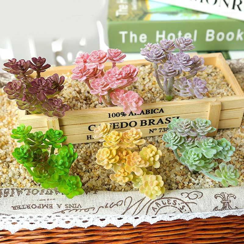 Artificial Succulent Plant Landscape Decorative Flower Mini Multicolor Fake Succulents Plant Supplies For Home Garden Decoration1, 02
Artificial Succulent Plant Landscape Decorative Flower Mini Multicolor Fake Succulents Plant Supplies For Home Garden Decoration1, 02